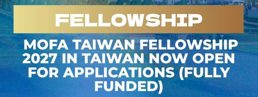 MOFA Taiwan Fellowship